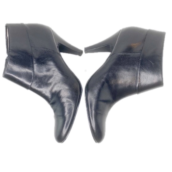 Alfani Darcy Black Kitten Heel Ankle Boots Size 7 - Picture 3 of 7